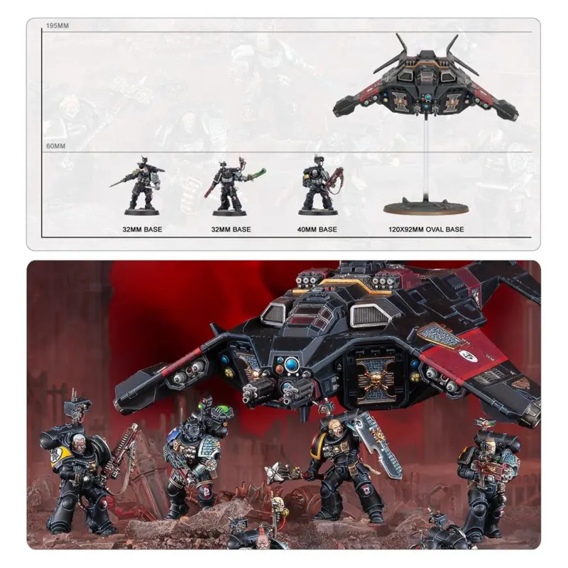 Armageddon battalion deathwatch, warhammer 40k, games workshop, model 39-13